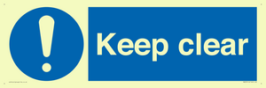 keep clear